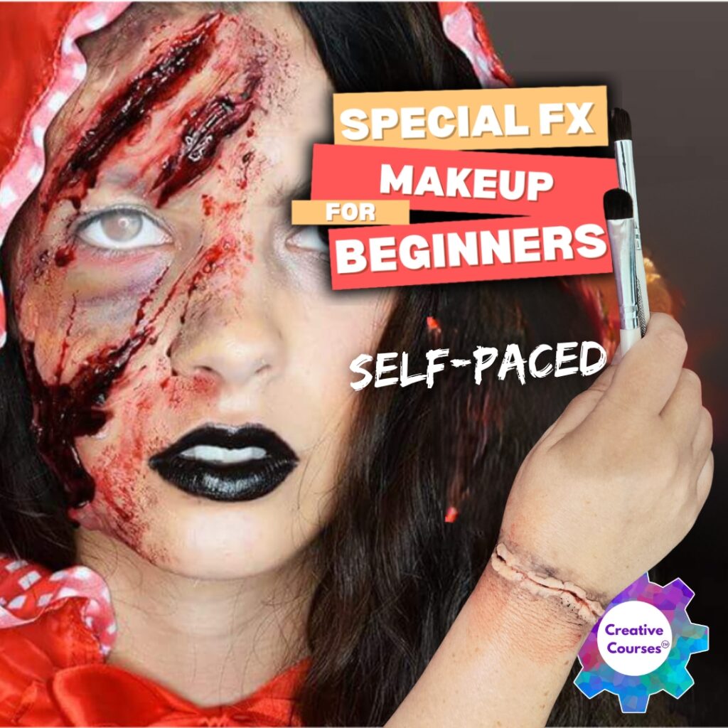 Beginner Special FX Makeup Level 1 | Cuts, Bruises, Wounds & Horror Effects - Self-Paced Asynchronous