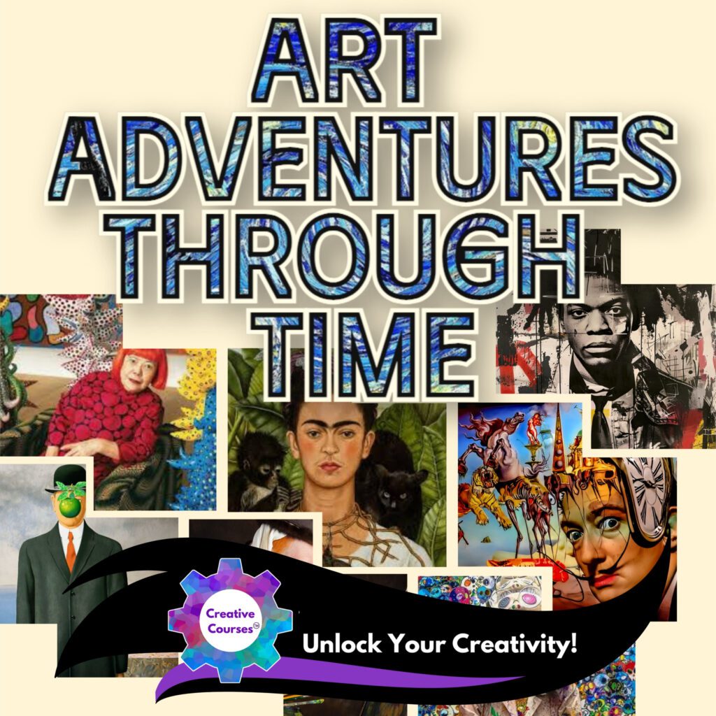 Art Adventures Through Time | Weekly Art History Class (Ages 8–12)