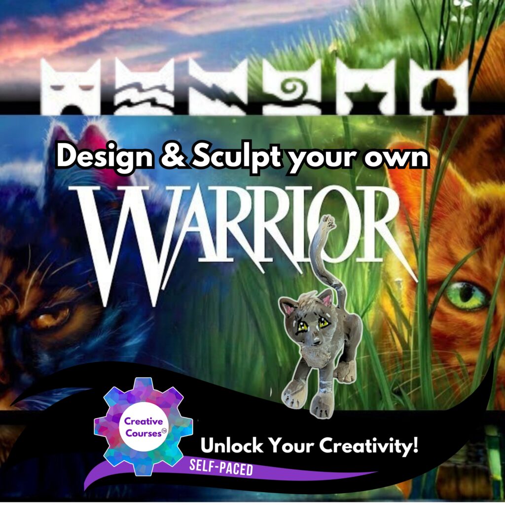 Step-By-Step Clay Sculpting | Warrior Cats! Design & Create Your Custom Warrior Asynchronous #WarriorCats #Warriors