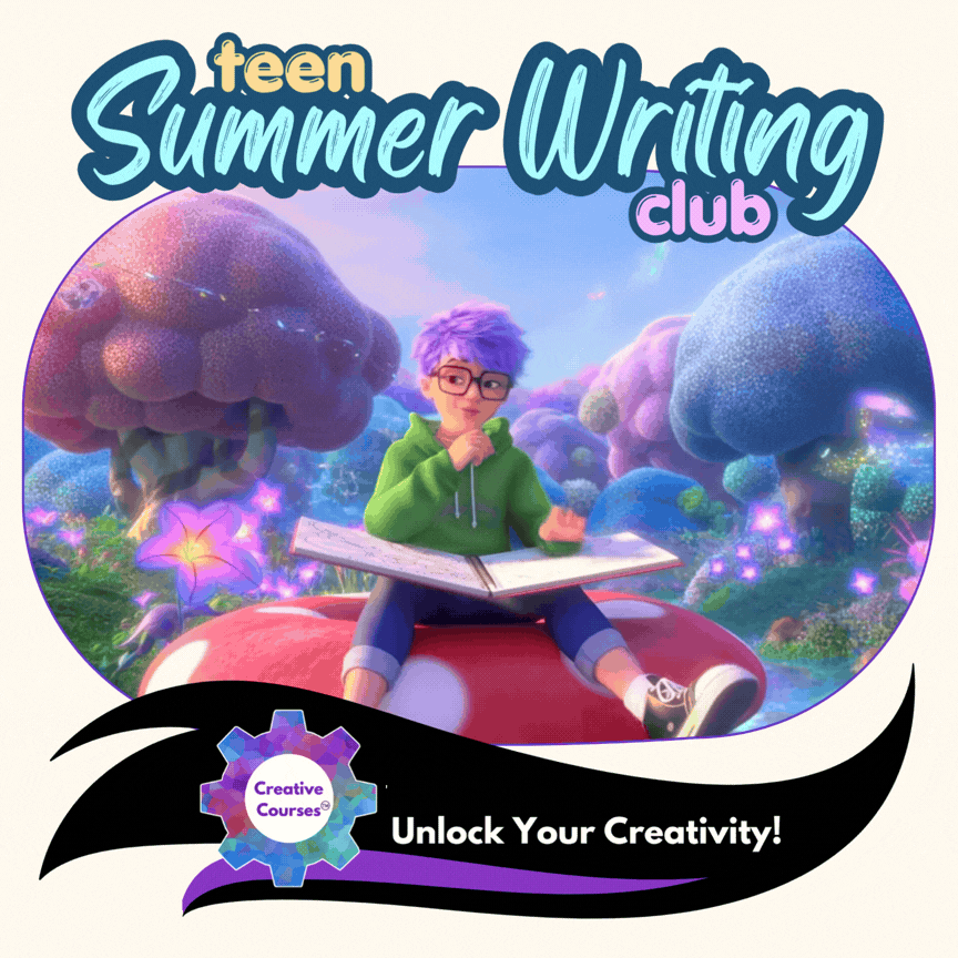 Summer Teen Writing Club | Fantasy, Fiction, World-Building, Novel (Age 12-15) Live Online Class