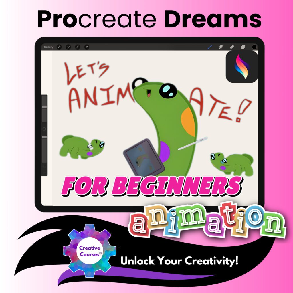 Level 1 Beginner Procreate Dreams 2D Animation : Weekly Club
