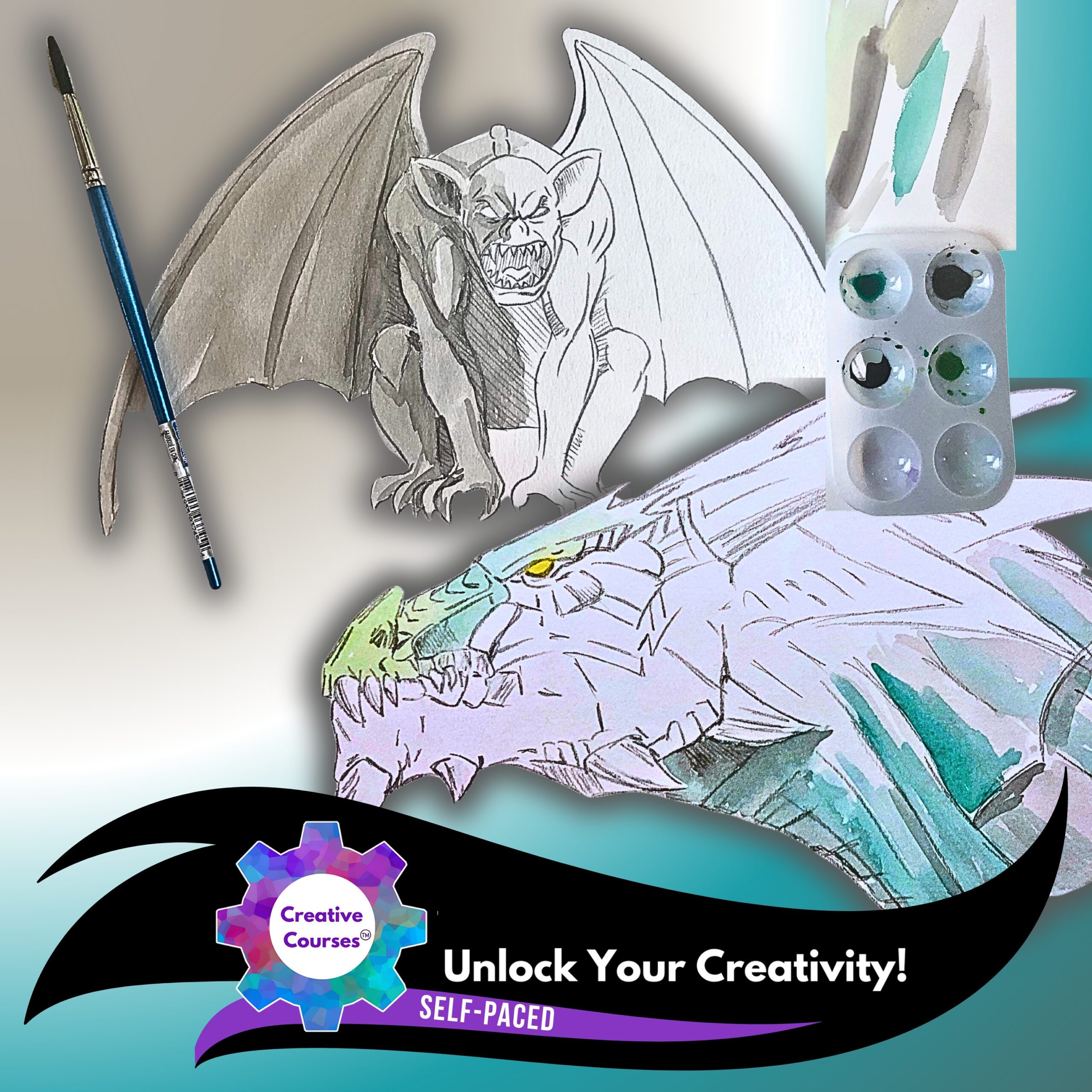 fantasy dragon art classes for kids