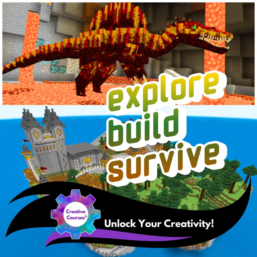 Explore, Build & Survive: Weekly Minecraft Bedrock Adventure Club for Beginners