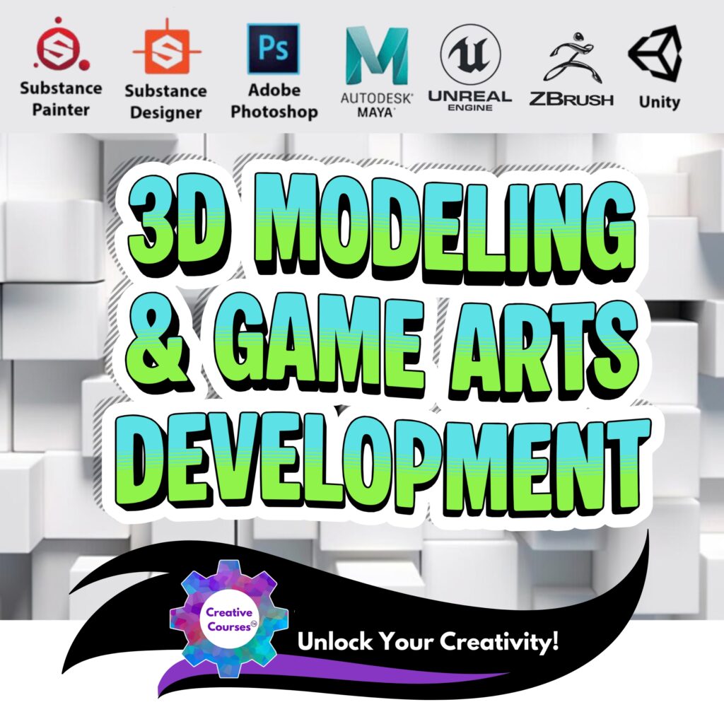 Maya, ZBrush, Unreal, Unity, Reallusion, Adobe.