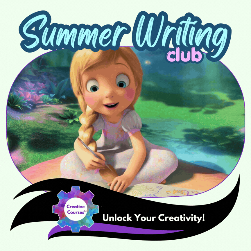Creative Writing Club | Fantasy, Fiction, World-Building, Novel & Storytelling Ages 8-11 Live Online Class